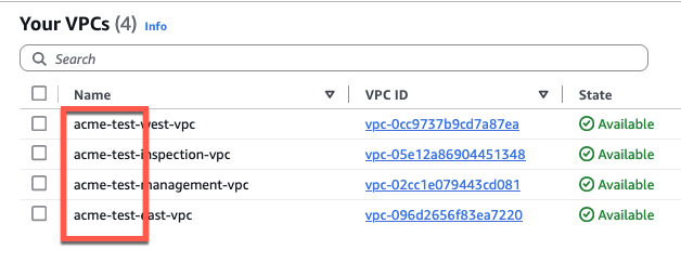 Customer Prefix Example