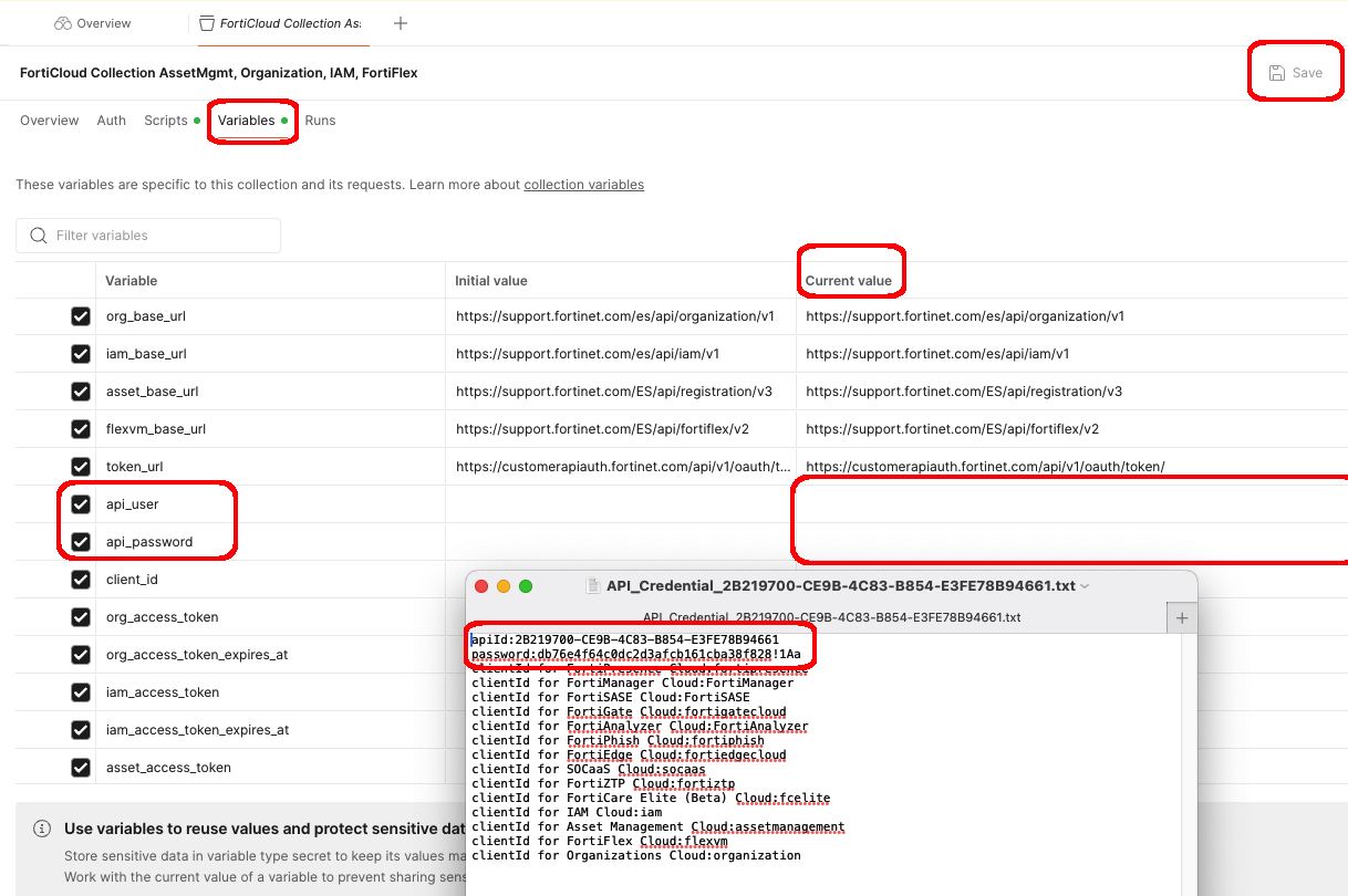 Postman Environment