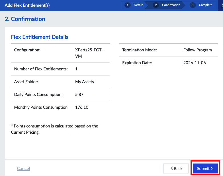 Entitlement Review