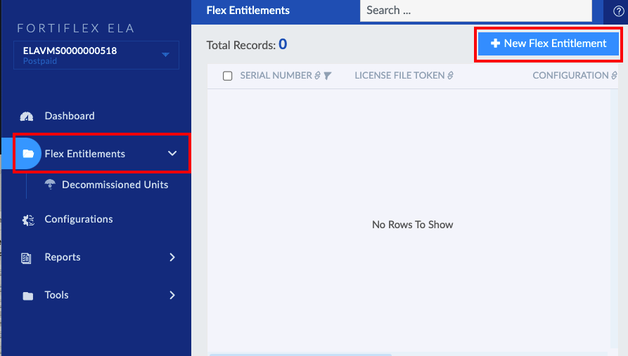 Flex Entitlements