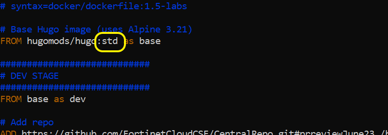 docker-base-image