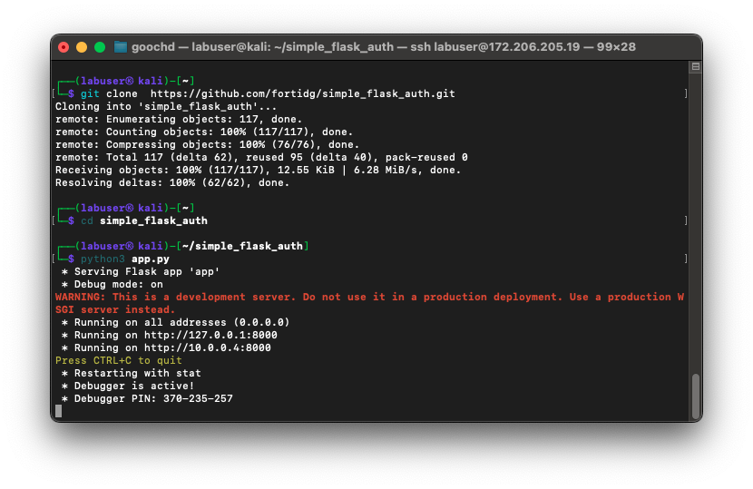 Flask Start