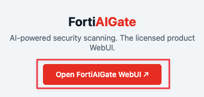 FAIG Web UI