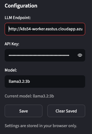AI Chatbot Configuration