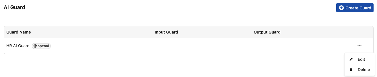 Edit AI Guard