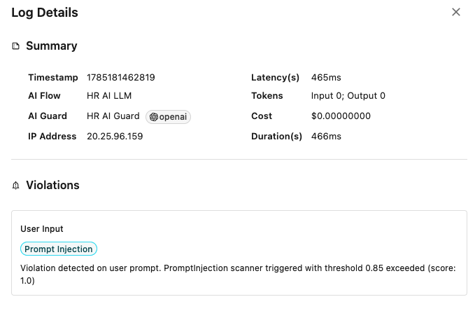deny log report