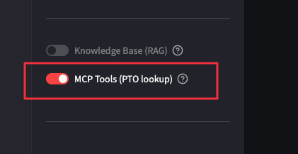 Enable MCP Tools