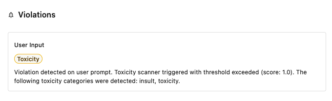insult and toxicity