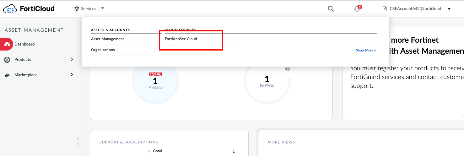 select-FortiAppSec