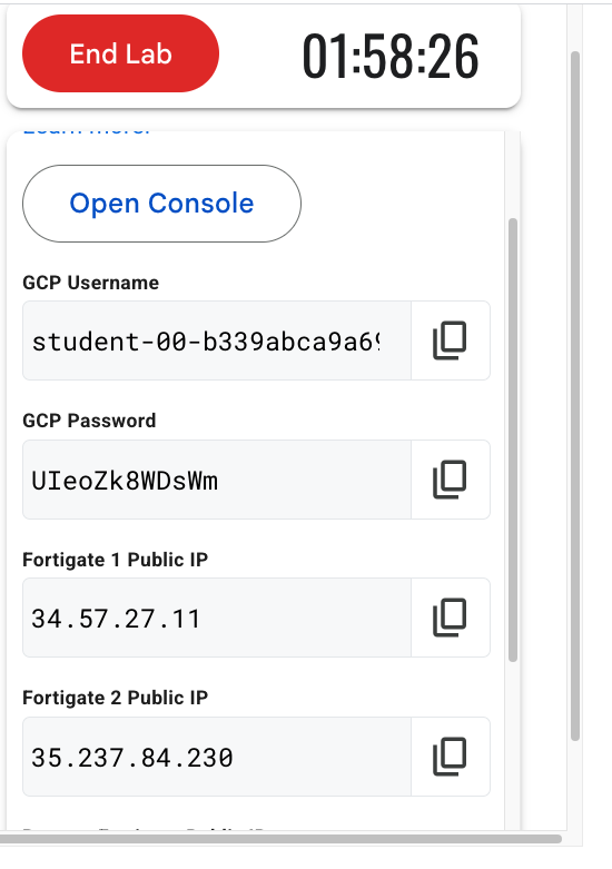 Open Console