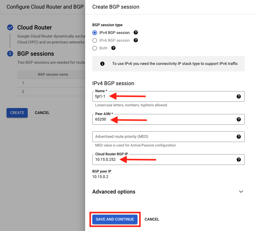 BGP Config