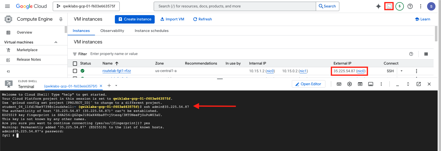 SSH Shell