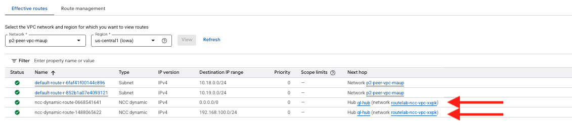 eff1 routes